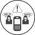 Send Emergency and Safe Alerts to family and friends